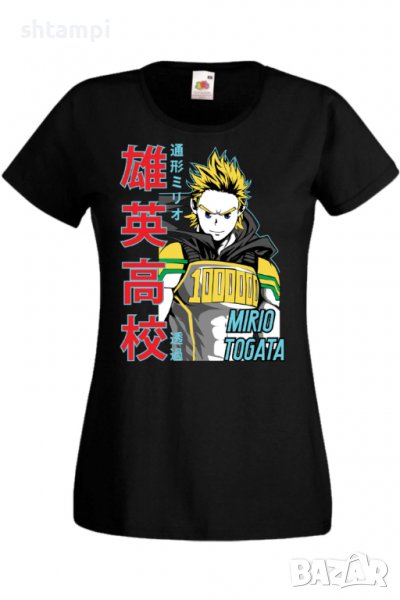 Дамска тениска Аниме Манга My Hero Academia Mirio Togata 02,Анимация,игра,Празник,Повод., снимка 1