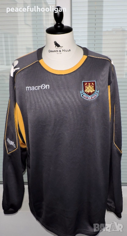 WEST HAM UNITED HAMMERS MACRON 2012/2013 TRAINING FOOTBALL SHIRT JERSEY SIZE XXL/3XL , снимка 1