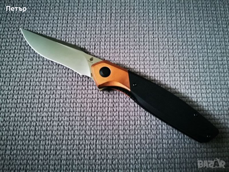 Kizer Grazioso - страхотен флипер с N690, Copper и G10 , снимка 1