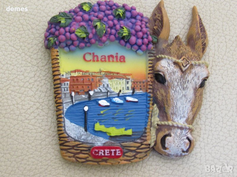 3D магнит от остров Крит, Гърция-серия-1, снимка 1