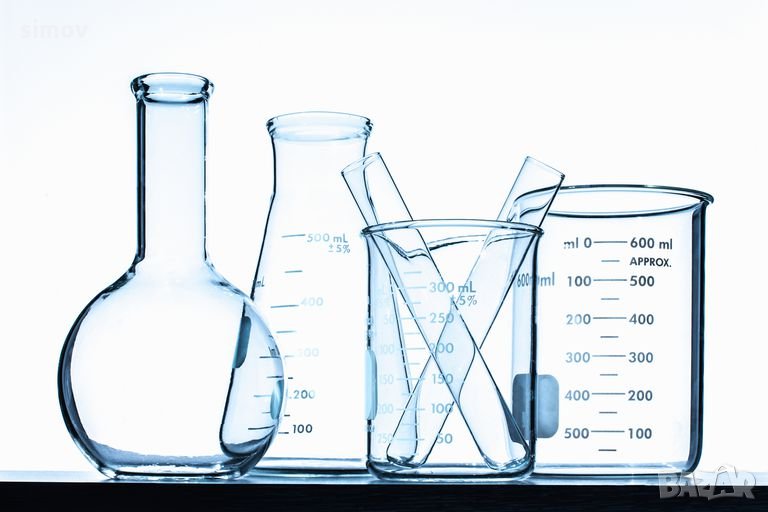 Лабораторна стъклария различна., снимка 1