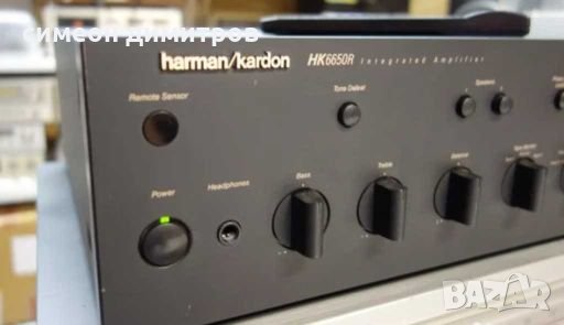 Harman /Kardon HK6650 R  - USA - КЛАСИКА- 2х100w - 8 оhm  2x150w- 4ohm - 13 кг, снимка 1