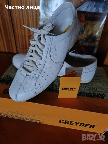 Greyder oбувки от естествена кожа №44, стелка 28,5см., снимка 1