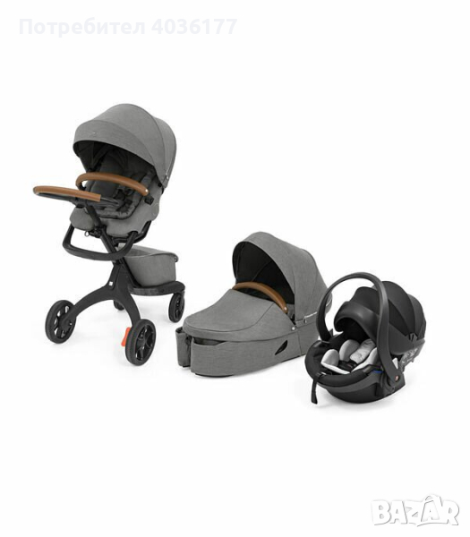 2018 stokke xplory v6 пълна бебешка количка, снимка 1