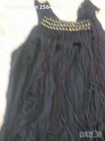 продавам черна рокля на Зара , снимка 1