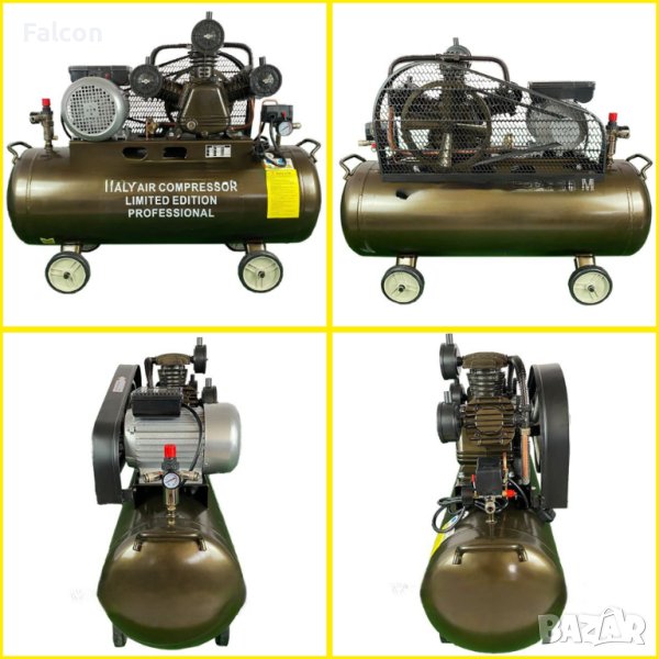 Компресор за въздух 100 литра 360/л.м. 12Bar 3.0KW, снимка 1