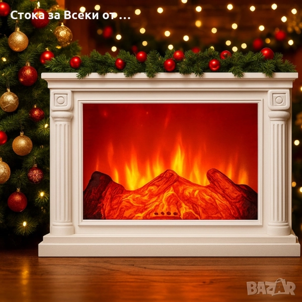 LED камина с ефект на тлеещи въглени – безопасна и стилна атмосфера у дома Цена:70 лв/35.79 Евро , снимка 1