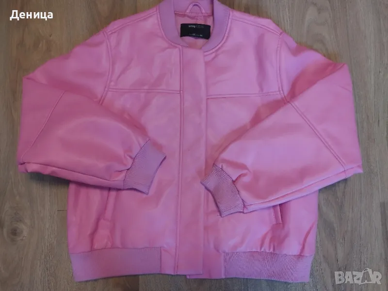 Кожено розово яке размер ХХЛ, снимка 1