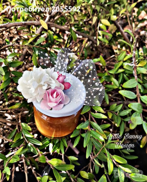 Персонализирано бурканче-подарък за сватба или кръщене, снимка 1