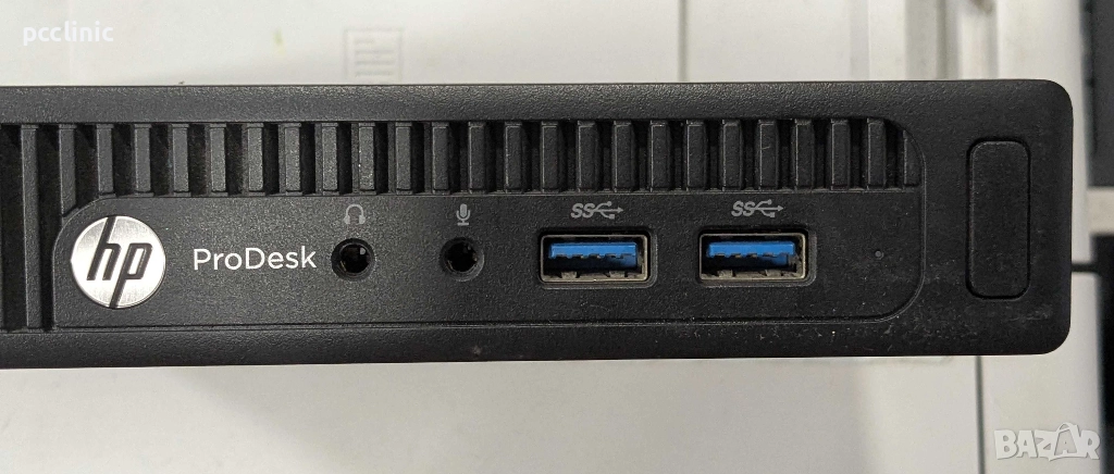 HP Prodesk 400 G2 | COM/RS-232 Port | Intel Celeron | DDR4 | SATA + NVMe | Мини офис компютър, снимка 1