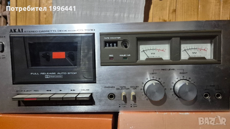 Касетъчен дек AKAI CS-703D, снимка 1
