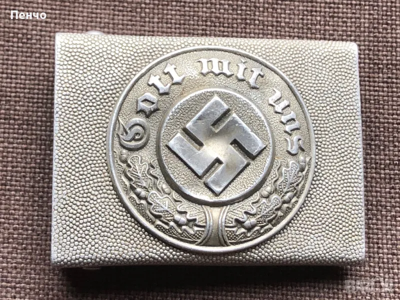 стара немска тока /катарама/ - GERMAN POLICE - WEHRMACHT - WWII - ОРИГИНАЛ, снимка 1
