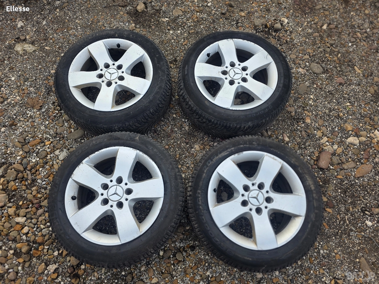 Алуминиеви джанти 16цола Mercedes , снимка 1