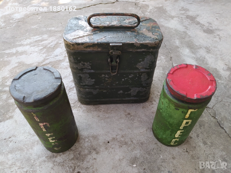 Военна метална кутия , снимка 1
