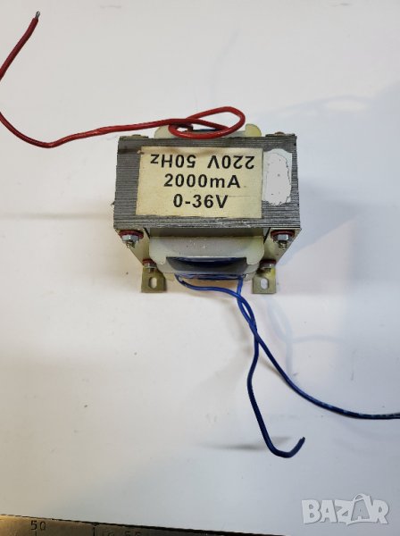 Трансформатор, захранване  36 волта  - 2 ампера., снимка 1