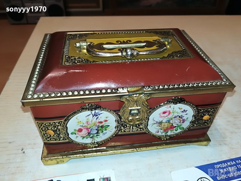 МЕТАЛНА КУТИЯ КАСИЧКА ОТ ФРАНЦИЯ 2905231150M, снимка 1