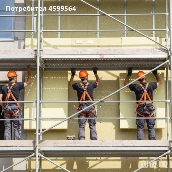 Топлоизолация, Саниране - Скеле и Алпийски Метод. Варна - Топ Качество, снимка 1