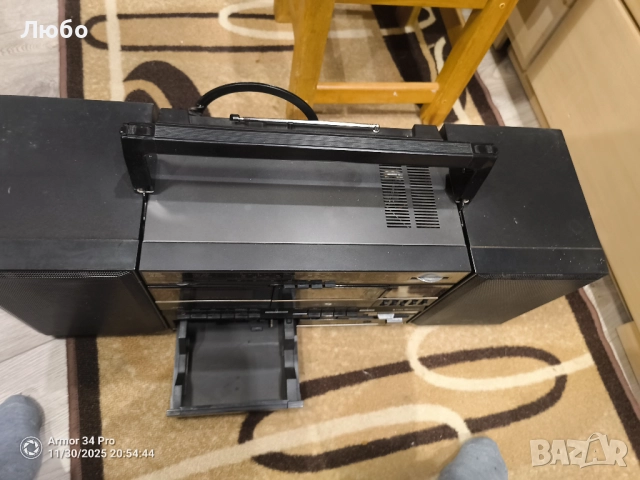 Радиокасетофон JVC pc w310, снимка 3 - Радиокасетофони, транзистори - 52596332