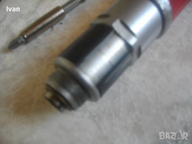 Made in England-Пневматична Отвертка-Desontter-Професионална-Висок Клас-285мм-6 мм Глава-Отлична-Анг, снимка 14 - Отвертки - 37305789