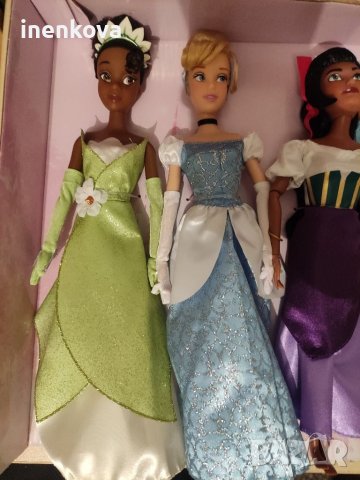 Кукла Тиана, Рапунцел, Покахонтас, Мулан, Есмералда, Пепеляшка, Аврора, Жасмин, Снежанка, Ариел, Бел, снимка 3 - Кукли - 38927058