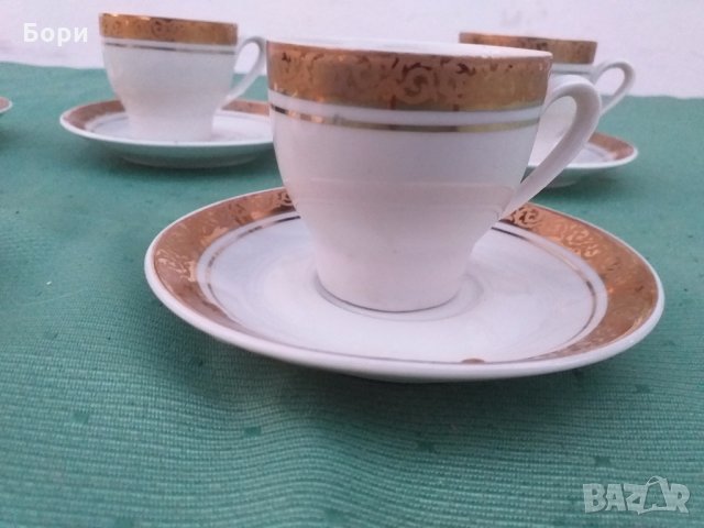 Български порцелан чаши за кафе, снимка 4 - Чаши - 32669647