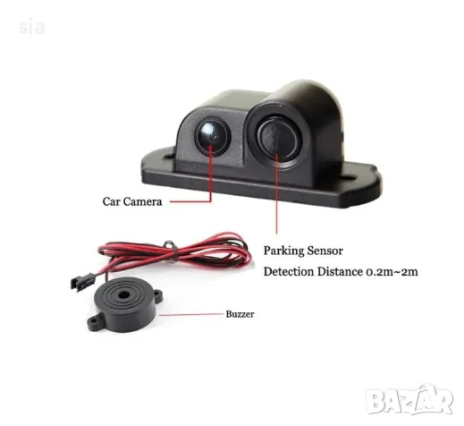 Камера за кола и зумер/ паркинг сензор