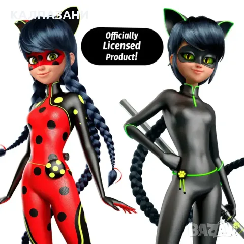 MIRACULOUS Калинката и Котарака кукла Калинка с геройско преобразяване 50414, снимка 7 - Кукли - 49727900
