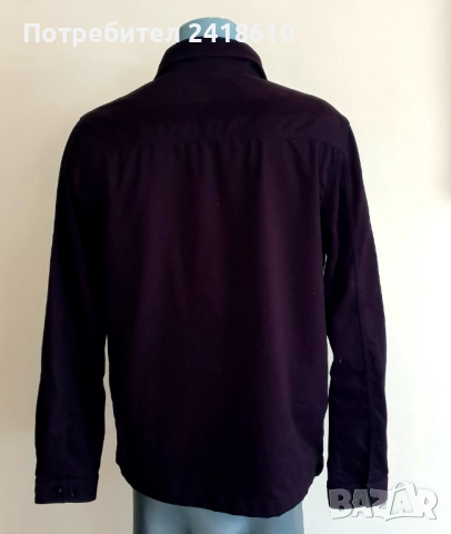 Hugo Boss HUGO Enalu Mens Jacket Size S / M  Пролет - Есен ОРИГИНАЛ! Мъжко Яке - Тип Риза!, снимка 8 - Якета - 52399566