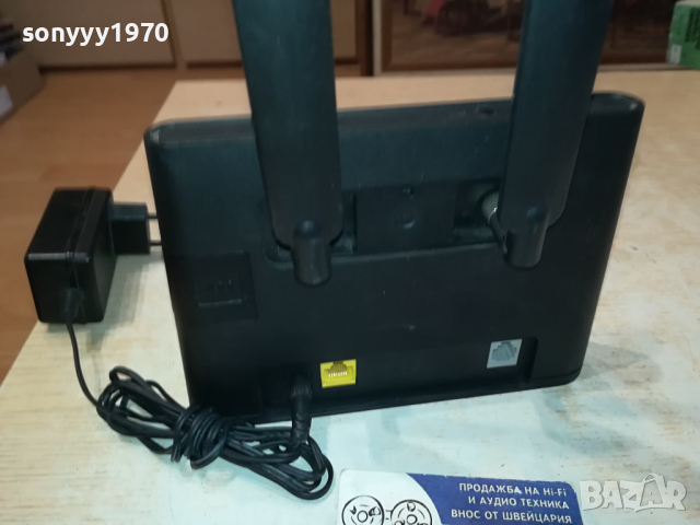 A1 MTEL HUAWEI 4G РУТЕР С АДАПТЕР И 2 АНТЕНИ 1903241553, снимка 13 - Рутери - 44841465