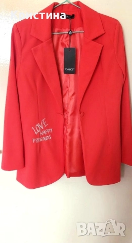 Сако с подплънки The first chance, снимка 3 - Сака - 51972185