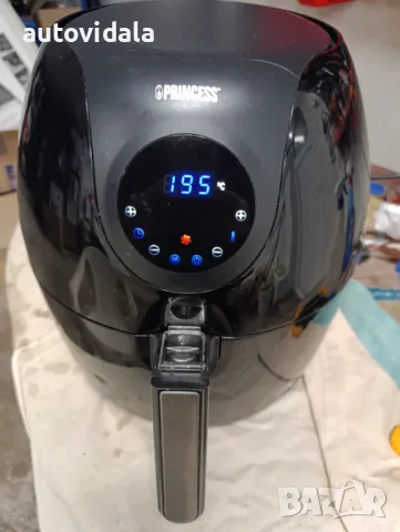  Air Fryer Princess 182050, 5.2л., Дигитален  1800W, Черен за части 