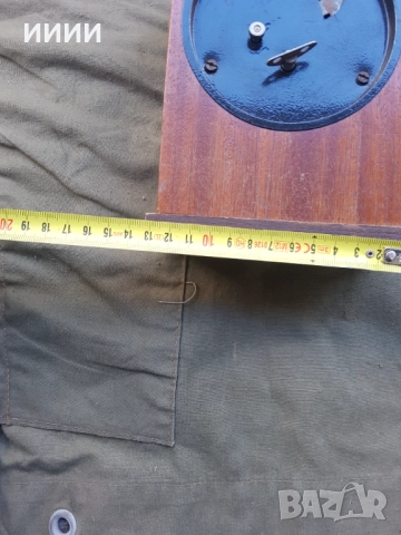 Каминен часовник Маяк, снимка 4 - Антикварни и старинни предмети - 52798404