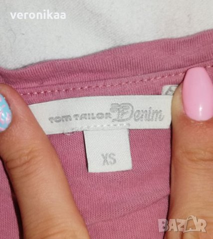 Оригинална тениска Tom Tailor, снимка 3 - Тениски - 26573344