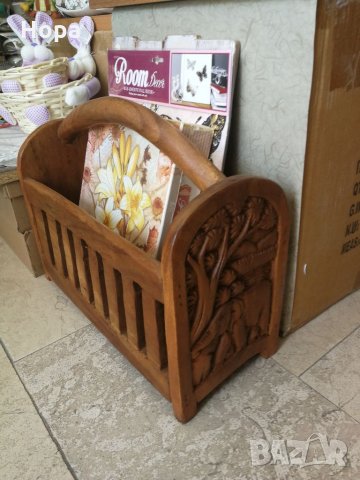 Поставка от тиково дърво , снимка 7 - Декорация за дома - 33294016