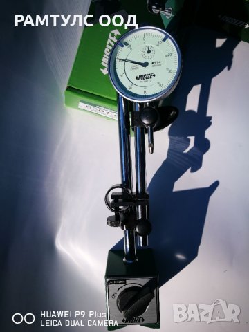 INSIZE магнитна стойка и индикаторен часовник 