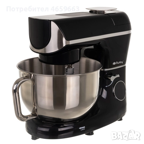 Кухненска машина за тесто RUHHY с отопляема купа и кантар, снимка 13 - Кухненски роботи - 52547544