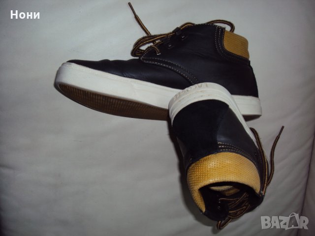 Сникърси LACOSTE Мъжки спортни обувки от естествена кожа , снимка 6 - Спортно елегантни обувки - 26642096