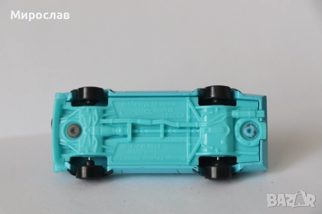 1/64 HOT WHEELS NISSAN SKYLINE 2000 GT-R КОЛИЧКА МОДЕЛ, снимка 8 - Колекции - 52919983