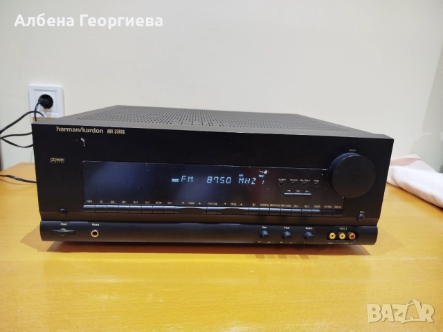 Усилвател Harman Kordon AVR - 35 RDS, снимка 2 - Ресийвъри, усилватели, смесителни пултове - 52981457