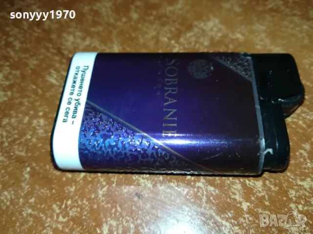 SOBRANIE-BLUE NEW MODEL-ЗАПАЛКА ЗА КОЛЕКЦИЯ 2811241537, снимка 3 - Колекции - 48142376