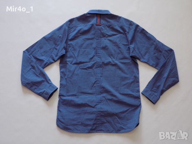 риза fred perry тениска блуза фанела потник яка оригинална мъжка S, снимка 2 - Ризи - 40551993