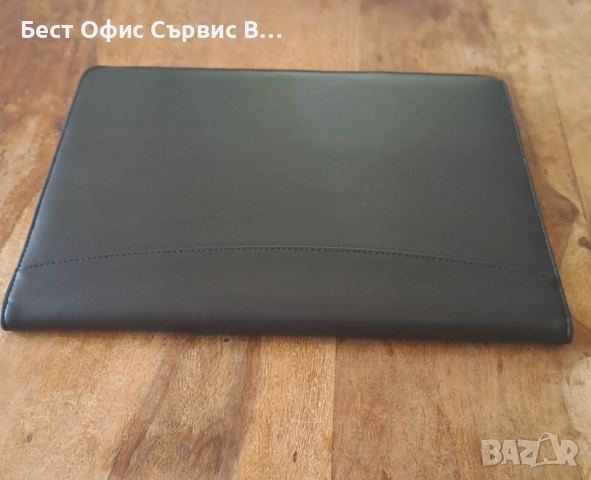папка луксозна за документи кожена черна A4 , снимка 7 - Ученически пособия, канцеларски материали - 52586429