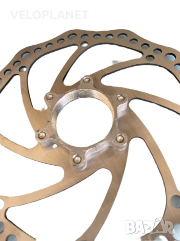 Диск с главина на резба 160мм, снимка 2 - Части за велосипеди - 50613511