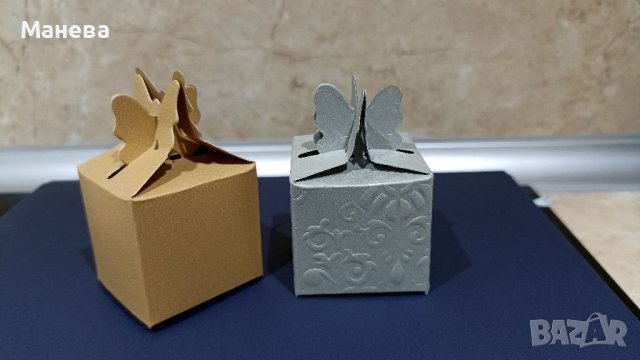 Кутийка за малки подаръчета с пеперуда , снимка 4 - Подаръци за рожден ден - 40449856