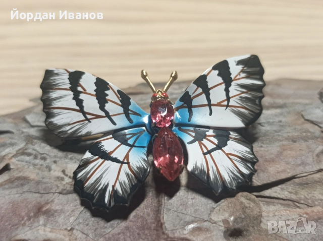 Старинни чешки брошки, снимка 4 - Други - 52917240