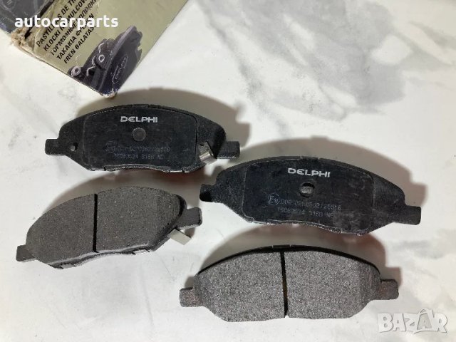 Спирачни накладки DELPHI за Нисан / NISSAN Micra, Note, Tiida и Cube , снимка 2 - Части - 48403550