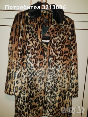  Ново палто от еко кожа на Top Shop, снимка 4 - Палта, манта - 34735479