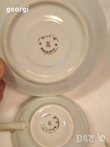 чаша за късо кафе стар български порцелан    26/1, снимка 5 - Чаши - 50501082