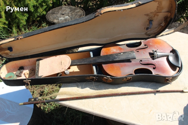  Цигулка - ретро, снимка 2 - Антикварни и старинни предмети - 51449154