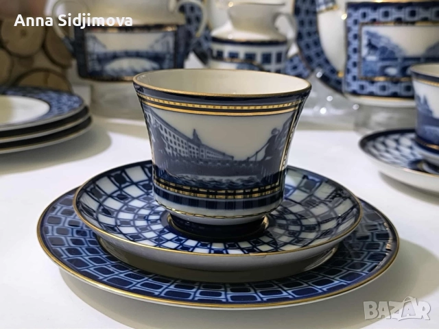 Руски порцелан ИФЗ , снимка 8 - Сервизи - 52250326